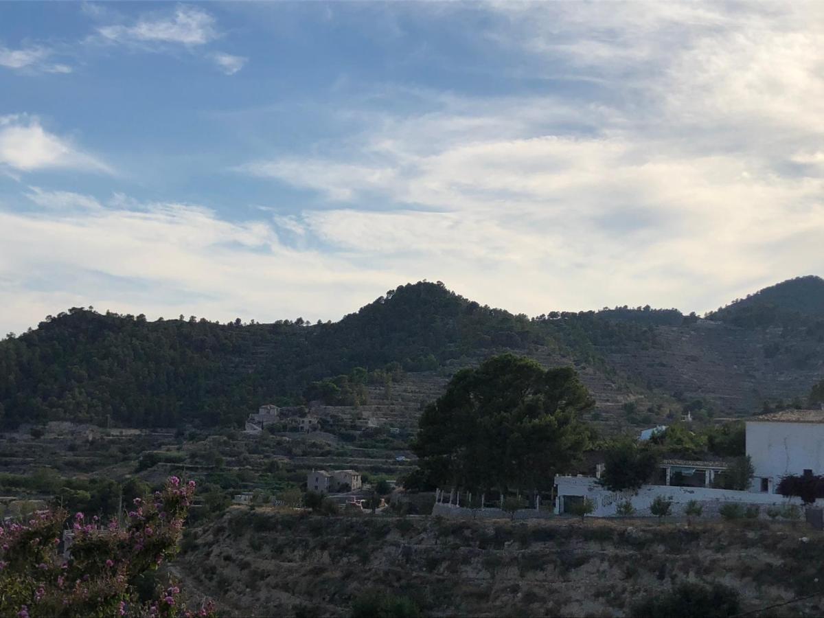 Finca El Tossalet, Gran Piscina Junto Al Pueblo Sella Luaran gambar