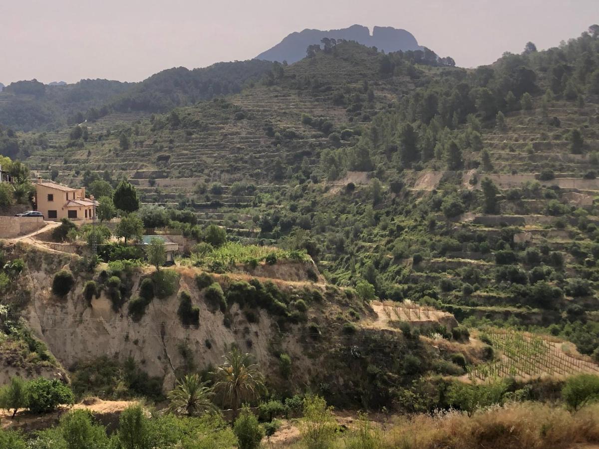 Finca El Tossalet, Gran Piscina Junto Al Pueblo Sella Luaran gambar